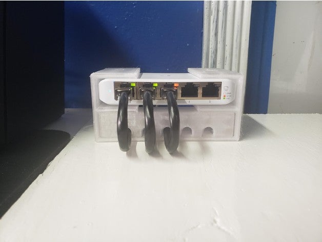 unifi usw flex mini rack 3D print model - Mito3D