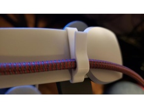 Suche 2 Elite Gurt Kabel Clip Management Okulus virtuell Wirklichkeit 3d print model - Mito3D