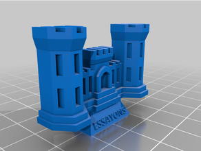 ingegnere castello 3d print model - Mito3D
