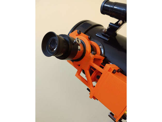 motorizado telescópio focalizador astronomia astronomy telescope física acessório adaptador 3D print model - Mito3D