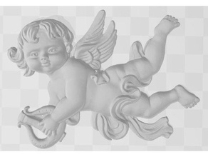 angelo orzo riparato angeli 3d print model - Mito3D