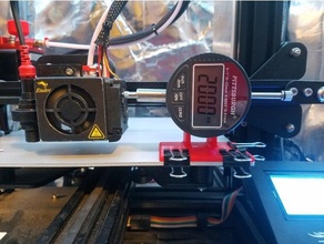 stepper calibração indicador monte universal freecad 3d impressora calibrar ender 3 pró passos 3d print model - Mito3D