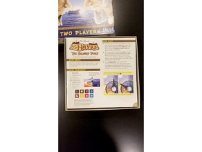 le havre inland port insert organizer board boardgame game 3d print model - Mito3D