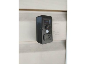 ttgo esp32 camera enclosure doorbell buck converter 3d print model - Mito3D