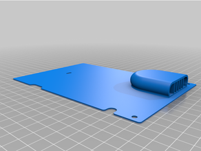 ender 3 replacement electronics cover 3d print model - Mito3D
