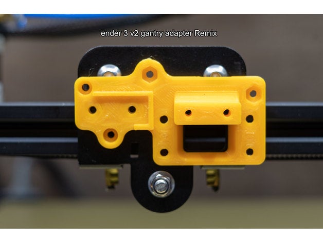 ender 3 v2 héroe gen5 portal adaptador oem hotend ender3 ventilador gen 5 3D print model - Mito3D