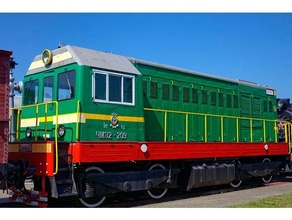 chme 2 urss diesel loco h0 cccp chme2 locomotiva scala treni modello Ferrovia 3d print model - Mito3D