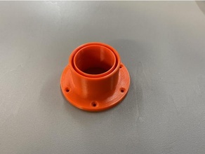 festool hose adaptor flat surfaces adapter connector dustcommander dust collector vacuum 3d print model - Mito3D