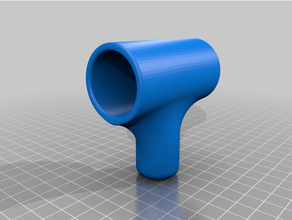 air pump handle griff luftpumpe von aldi lidl airpump 3d print model - Mito3D