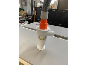 connector dustcommander festool hose dust collector vacuum adapter 3d print model - Mito3D