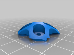 xilo blue hornet arm guard soft mount 3d print model - Mito3D