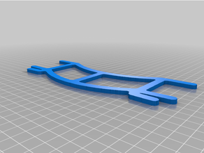 suporte cables terrometro 3d print model - Mito3D