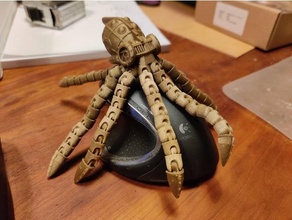 ball joint articulated octopus 3d print model - Mito3D