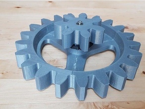 transmission big gears cog wheel work dieselpunk steampunk 3d print model - Mito3D