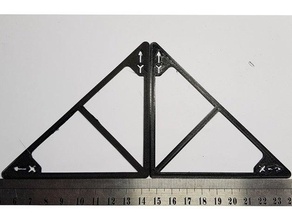 Winkel Kalibrierung Einstellung Drucker Prüfung 3d print model - Mito3D