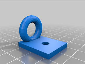 ender 3 filament guide minimalist 3d print model - Mito3D