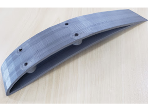 carbon fiber wing attachment 3d print model - Mito3D