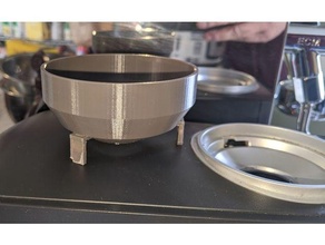 sette 270 single dosing funnel cap portafilter baratza coffee espresso 3d print model - Mito3D