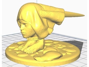 headfooter creature 3d print model - Mito3D