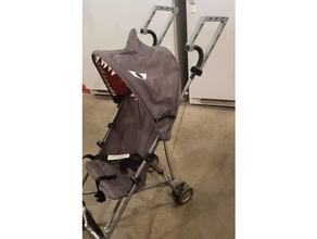 umbrella stroller handle extension baby 3d print model - Mito3D