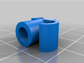 Led ışık şerit klips Kulp destek binmek 3d print model - Mito3D