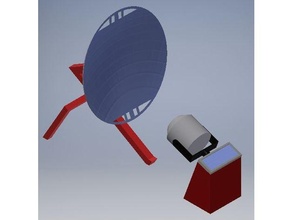 caffetteria solare pucp 3d print model - Mito3D
