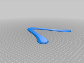 eng vee Boomerang 3d print model - Mito3D