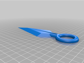 gloomhaven scoundrel knife prop 3d print model - Mito3D