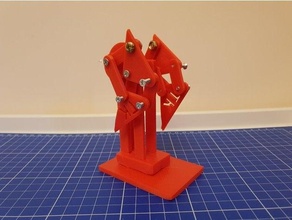 suspendiert Strandbeest Verknüpfung druckbar Ö Jansen 3d print model - Mito3D