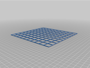 frame alignment grid calibration printer test print 3d print model - Mito3D