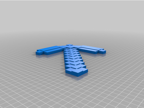 Minecraft pioche 3d print model - Mito3D