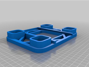 monitor stand drawer hidden compartment 3d print model - Mito3D