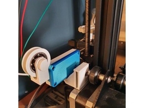 filamento guia sensor caso bainha ender 3 3d print model - Mito3D