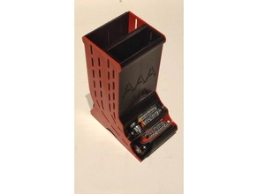 batería dispensador jam free aaa aa soporte mermelada gratis 3d print model - Mito3D