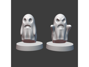sheet ghosts 3d print model - Mito3D