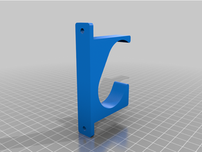 tiller arm mounting bracket 3d print model - Mito3D