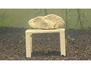 Felsen Stand Aquarium Zubehör Koralle Dekoration Fisch Panzer 3d print model - Mito3D