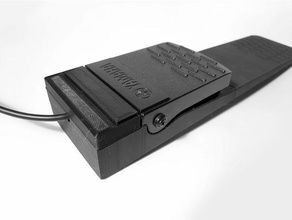 yamaha sostener pedal base 3d print model - Mito3D