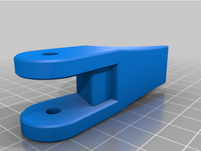 extension ladder spring clip 3d print model - Mito3D