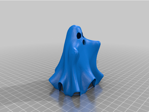 ghost 3d print model - Mito3D