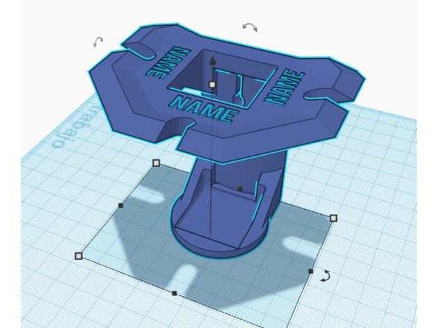 atmoko spazzolino titolare supporto 3D print model - Mito3D