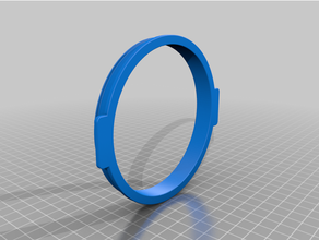 bluerov2 o-ring sled 3d print model - Mito3D