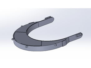 face shield hole punch apparatus faceshield 3d print model - Mito3D
