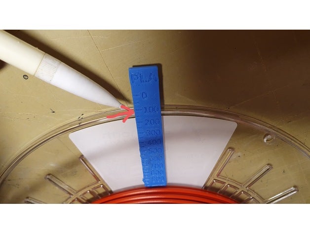 filamento estimador mergulho bastão opaco carretéis 3D print model - Mito3D