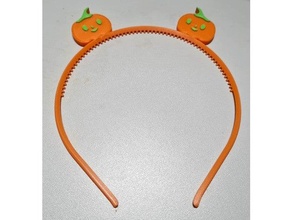 headband pumpkin 3d print model - Mito3D