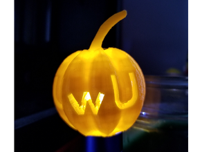 uwu zucca puwumpkin v20 Halloween decorazione puntello 3d print model - Mito3D