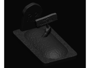 halloween grave creepy gravestone decoration happy horror rip spooky tombstone 3d print model - Mito3D