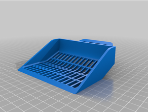 cat litter scoop mini shovel splitter 3d print model - Mito3D