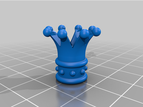 crown valve cap schrader 3d print model - Mito3D