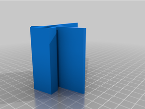 3 açıları kt yazı tahtası temel sergi 3d print model - Mito3D